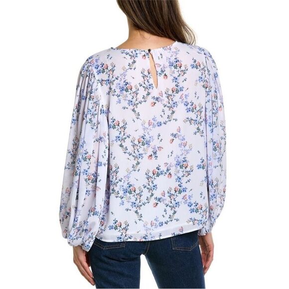 Vince Camuto Floral Print Blouse - Picture 3 of 6